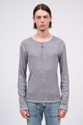 Pull à manches longues en laine fine
