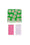 Set - Étui pour blush imprimé marguerites et recharges de blush et d'illuminateur