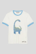 T-Shirt en coton motif dinosaure