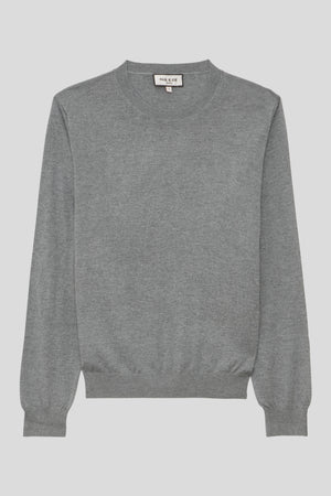 Fine knit silk and cashmere sweater