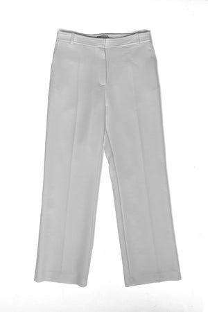 Straight cut pants in virgin wool