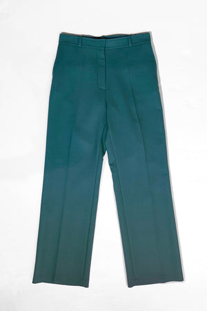 Straight cut pants in virgin wool