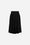 Cady midi-length pleated skirt in virgin wool and silk