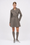 Robe-veste en twill de laine