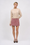 Chevron mini skirt
