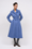 Virgin wool fitted coat