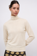 Pull col roulé en cachemire super soft