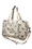 Grand sac de voyage beige motif Nounette