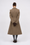 Manteau cintrée à la taille en laine vierge