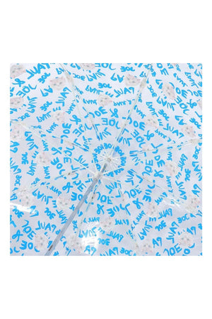 Parapluie motif chat intérieur - Bleu