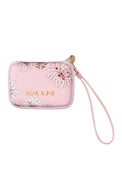 Small rigid pink pouch