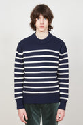 Sailor sweater in cashmere and wool
