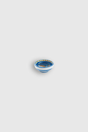 Mini bol à tapas en céramique Cheval profil - Denim