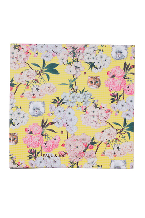 Yellow Floral Sticky Note