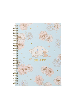 A5 floral notebook - Limited edition Cinnamoroll