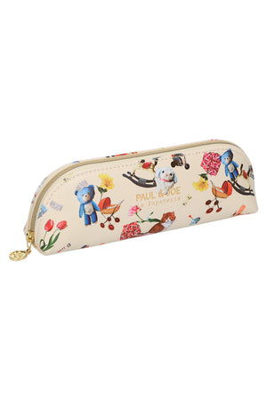 Small pencil case with toy motif