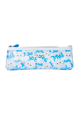 Transparent pencil case with Gipsy pattern