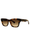 Lunettes de soleil monture rectangulaire packshot - Marron