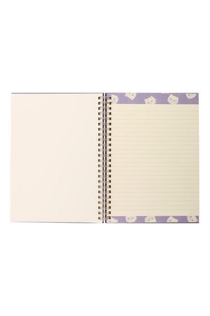 A5 spiral notebook with Gipsy print