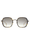 Lunettes de soleil en métal face - Beige Claire/dore