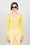 Cardigan en jersey en laine et cachemire face bis - Jaune